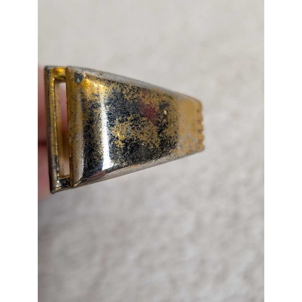 Merkur Solingen DE Safety Razor Gold Vintage German Double Edge Shaving Tool - Picture 9 of 10